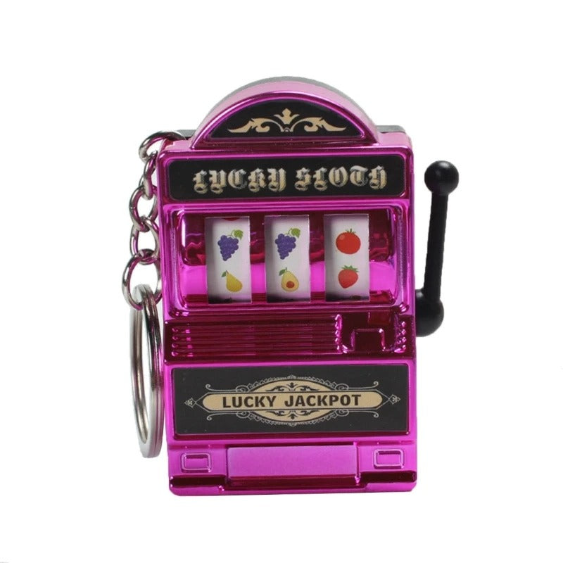 Classic Slot Machine Keychain