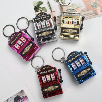 Classic Slot Machine Keychain