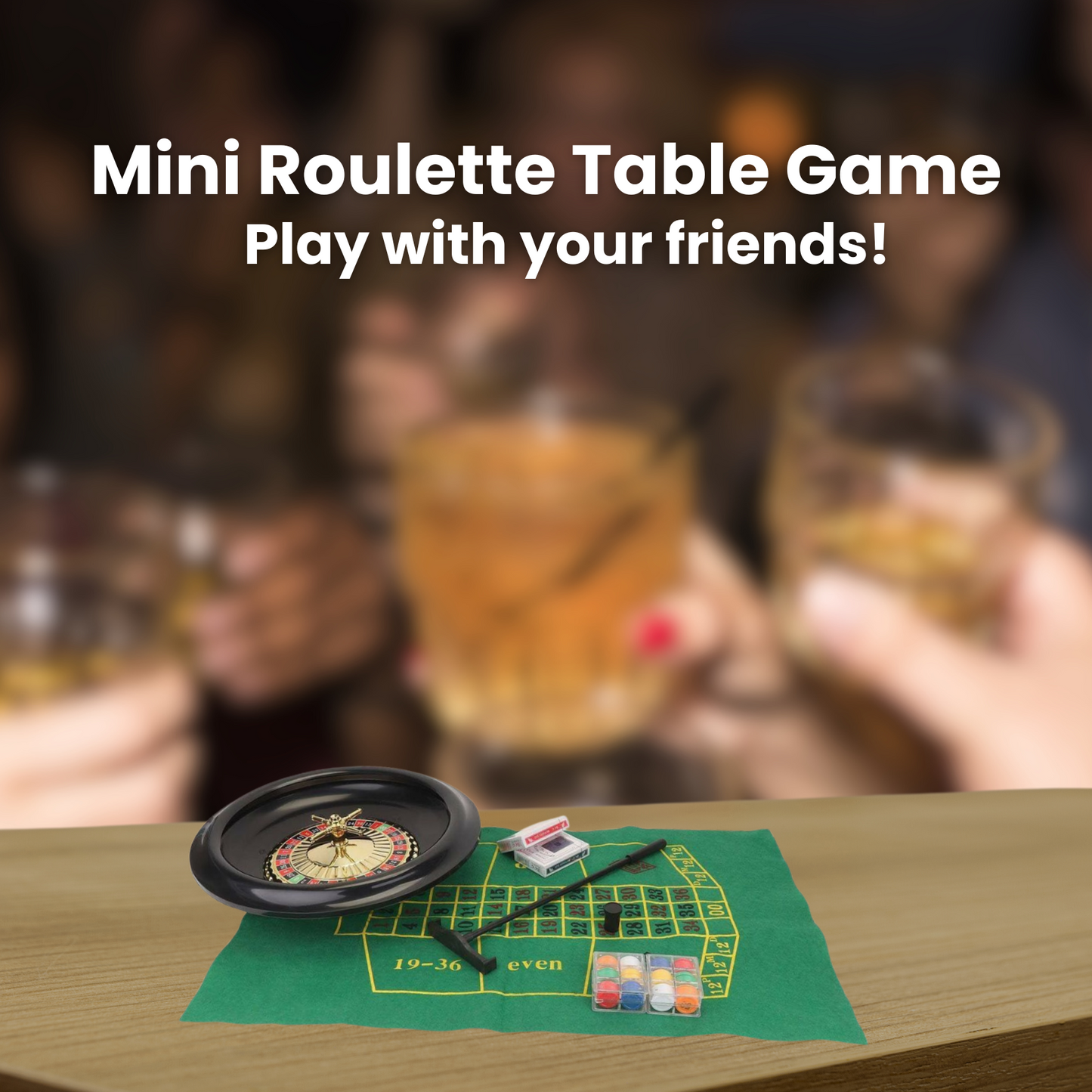 Mini Roulette Table Game