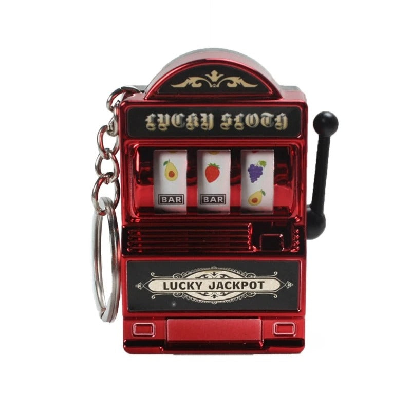 Classic Slot Machine Keychain