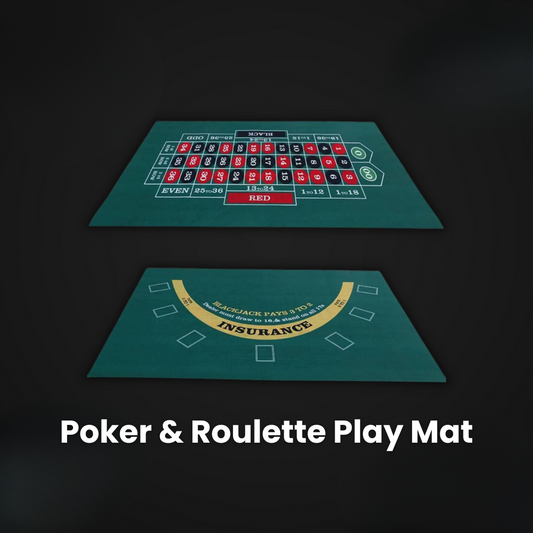 Poker & Roulette Play Mat